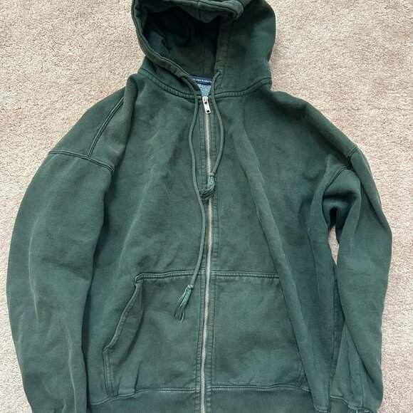 Women's Green and Khaki Jacket - Picture 1 of 3